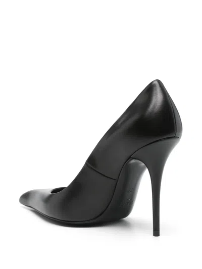 Saint Laurent 100mm Élysée Pumps In Blue