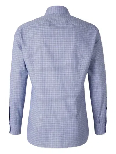 Atelier Munro Checked Shirt In Blue