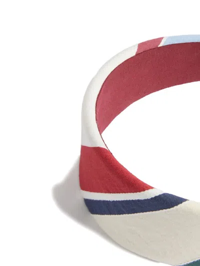 La Doublej Striped Headband In Multi