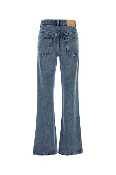 Isabel Marant High-rise Bootcut Denim Jeans With Belt Loops In Blue