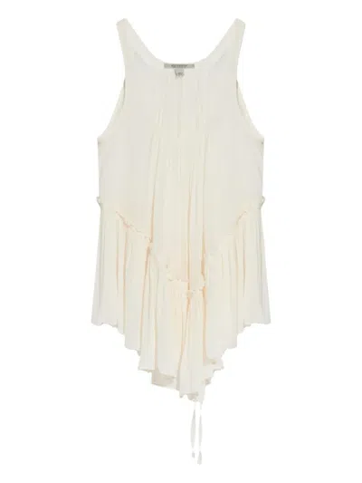 Allsaints Rach Top In White