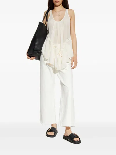 Allsaints Rach Top In White