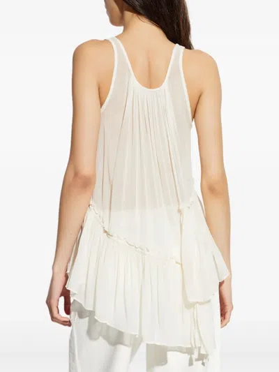Allsaints Rach Top In White