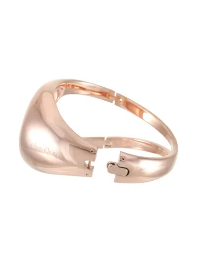 Pre-owned Calvin Klein Vintage Polished-finish Bracelet In Pink