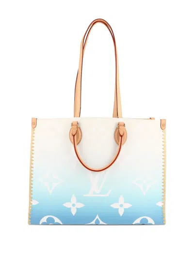 Pre-owned Louis Vuitton Porto Cervo Tote Bag In Neutral