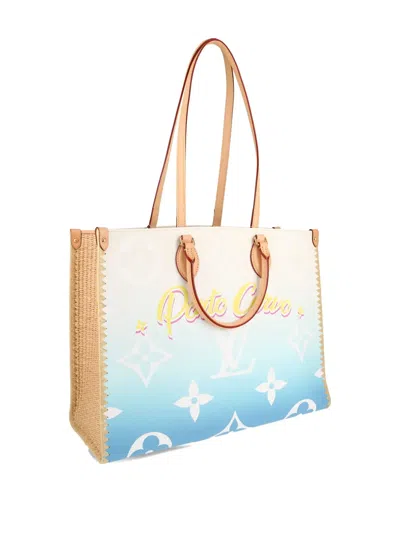 Pre-owned Louis Vuitton Porto Cervo Tote Bag In Neutral