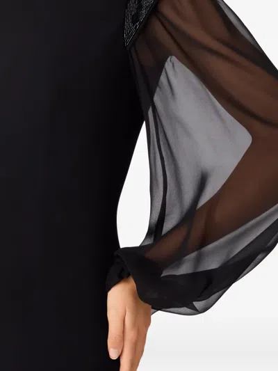 Jenny Packham Isabelle Maxi Dress In Black