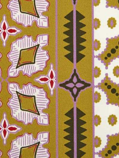 La Doublej Printed Straight Pants In Multi