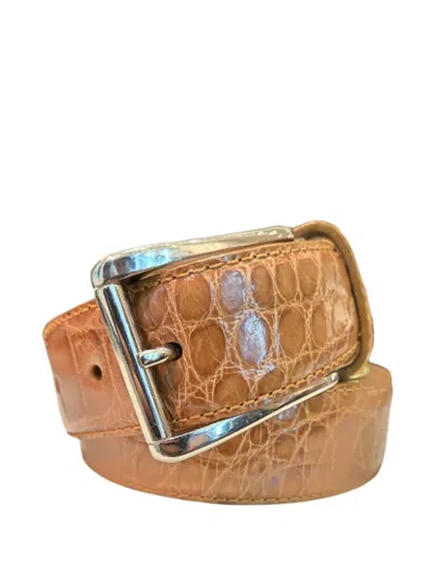 Castangia Leather Buckle Belt