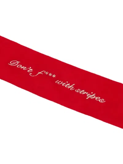 Adidas Originals X Avavav Logo-embroidered Headband Set In Red