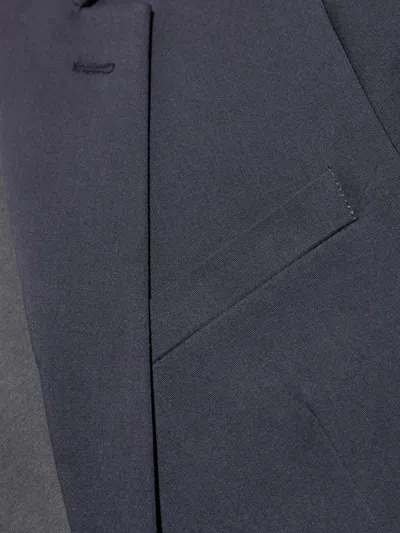 Allsaints Single-breasted Blazer In Blue