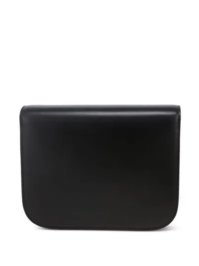 Pre-owned Celine Medium Classic Box Crossbody Bag In Black