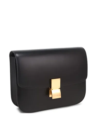 Pre-owned Celine Medium Classic Box Crossbody Bag In Black