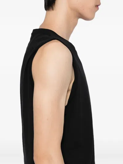 Jil Sander Cotton T-shirt In Black