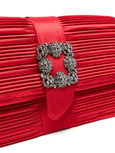Manolo Blahnik Capri Clutch Bag