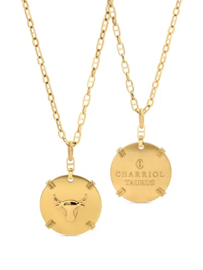 Charriol Zodiac Taurus Necklace In Gold
