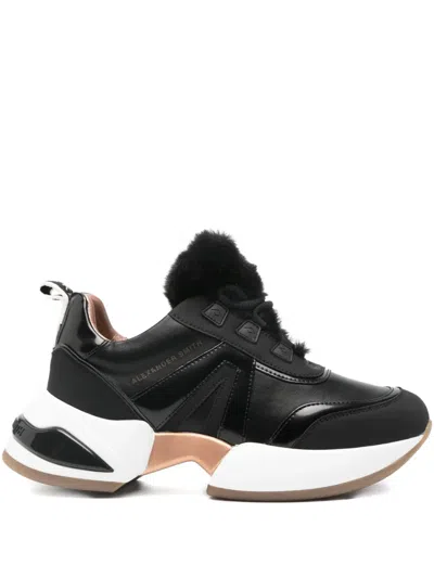 Alexander Smith Casual Trainers With Sole And Contrasting Detailing In Black