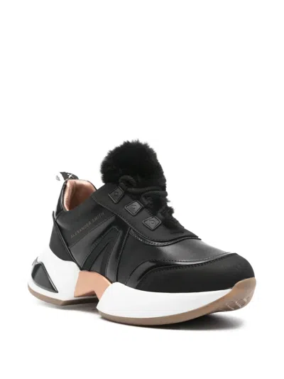 Alexander Smith Casual Trainers With Sole And Contrasting Detailing In Black