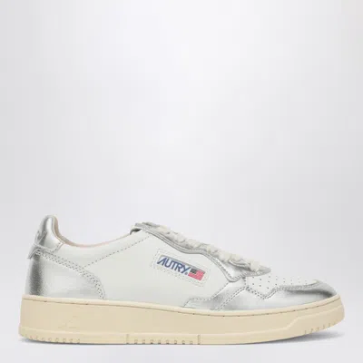 Autry Low Medalist White/silver Trainer