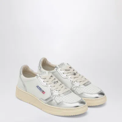 Autry Low Medalist White/silver Trainer