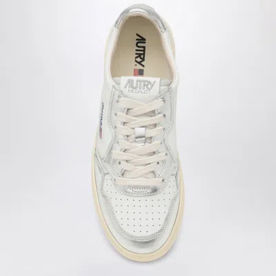 Autry Low Medalist White/silver Trainer