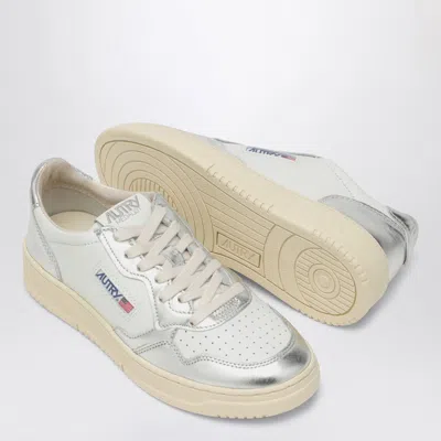 Autry Low Medalist White/silver Trainer