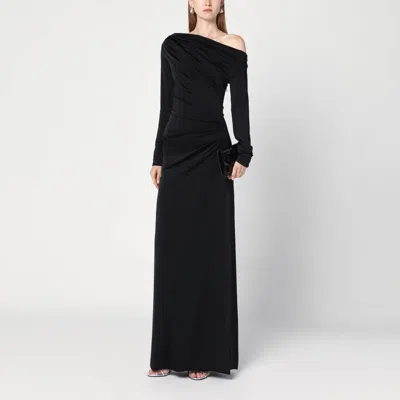 Victoria Beckham Midi Dress In Black