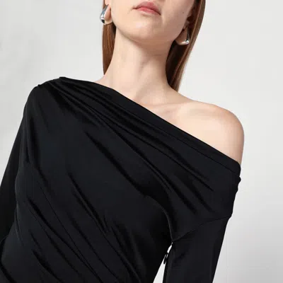 Victoria Beckham Midi Dress In Black