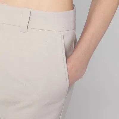 Victoria Beckham Pumice-coloured Trousers In Wool Blend In Neutral