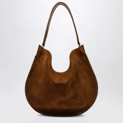 Isabel Marant Oskan Soft Cognac Suede Hobo Bag