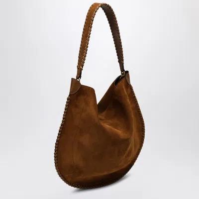 Isabel Marant Oskan Soft Cognac Suede Hobo Bag
