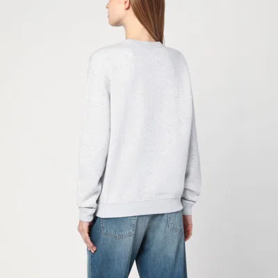 Polo Ralph Lauren Ls Cable Cn-long Sleeve-pullover Sweatshirts Grey In Gray