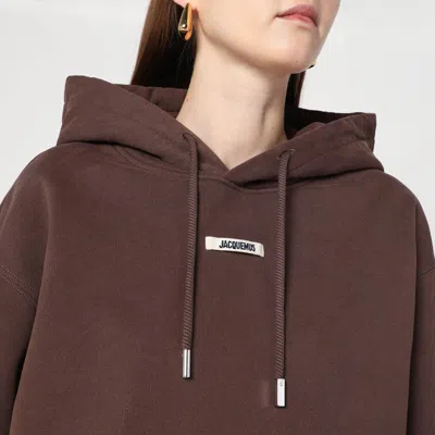 Jacquemus Drawstring Hood Gros-grain Hoodie