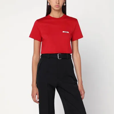 Jacquemus Round Neck Short Sleeve T-shirt
