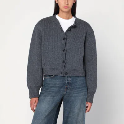 Rohe Gray Wool Cardigan