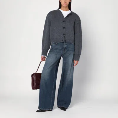 Rohe Gray Wool Cardigan