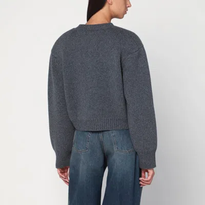 Rohe Gray Wool Cardigan