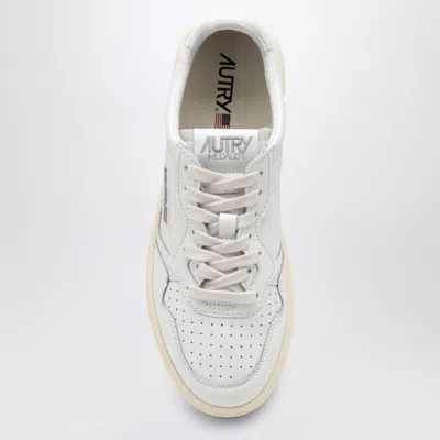 Autry White Leather Medalist Sneakers In White
