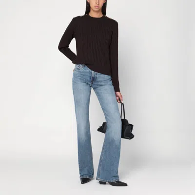 Golden Goose Brown Wool Blend Sweater