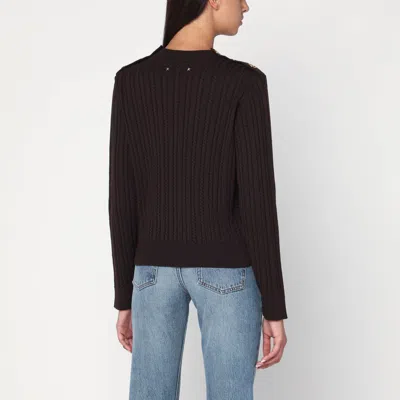 Golden Goose Brown Wool Blend Sweater