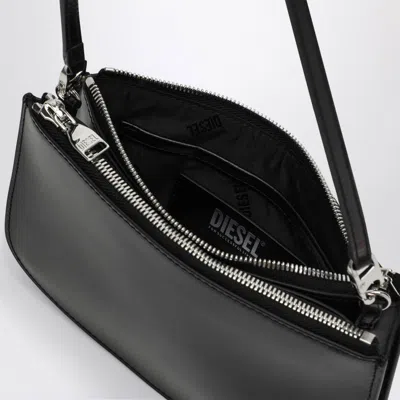 Diesel Black 1dr Twin Shoulder Bag