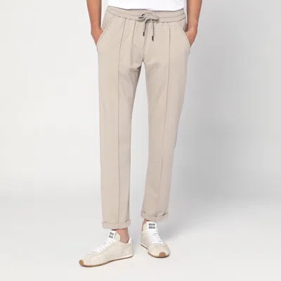 Brunello Cucinelli Beige Cotton Joggers