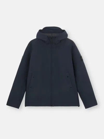 Stone Island Short Parka With Matte Finish