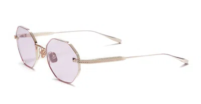 Valentino V-stud - Gold Sunglasses