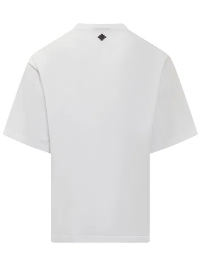 Marcelo Burlon County Of Milan Graphic-print Organic-cotton T-shirt In White