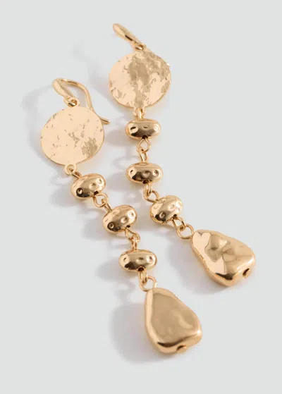 Mango Teen Boucles D'oreilles Combinées Or - Fille - Taille Unique -