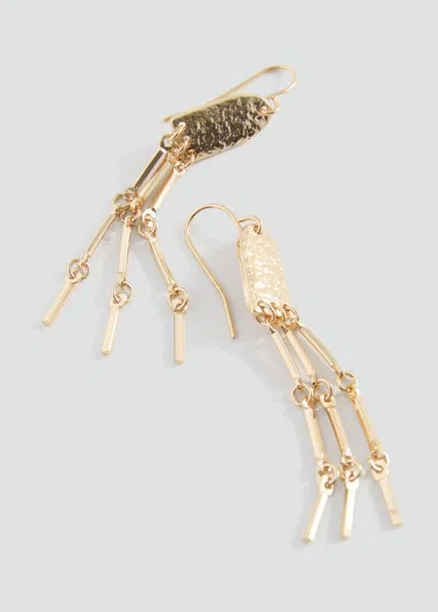 Mango Teen Boucles D'oreilles Combinées Or - Fille - Taille Unique -