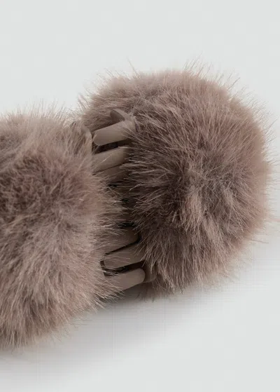 Mango Pince À Cheveux Marron Moyen - Enfants - Taille Unique -  Kids In Brown