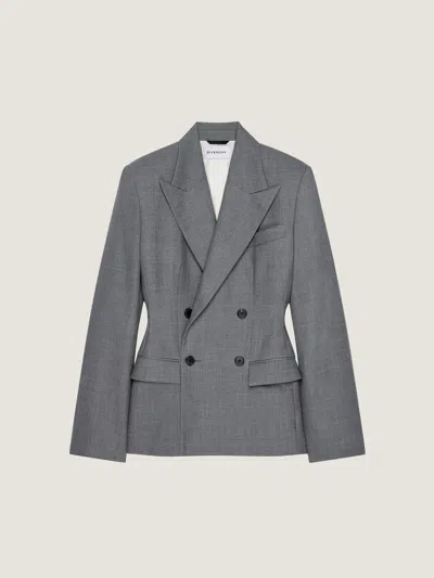 Givenchy Double Breasted Jacket In Wool