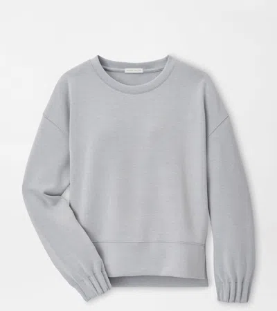 Peter Millar Flora Knit Mãlange Crewneck